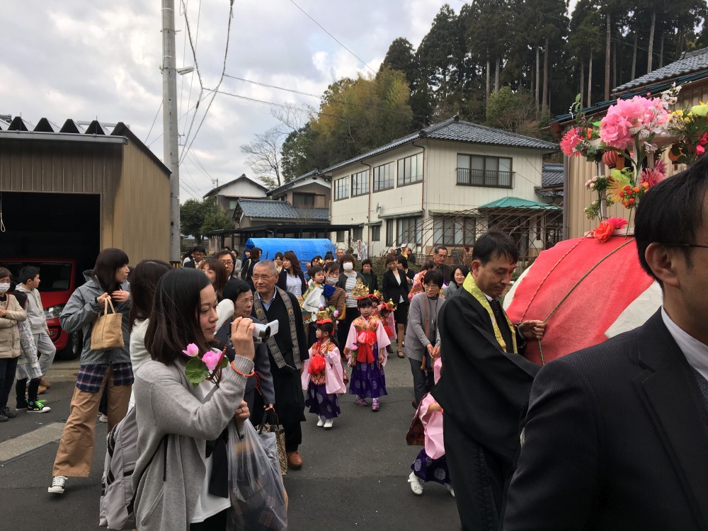 清水仏教会主催の花まつり。
